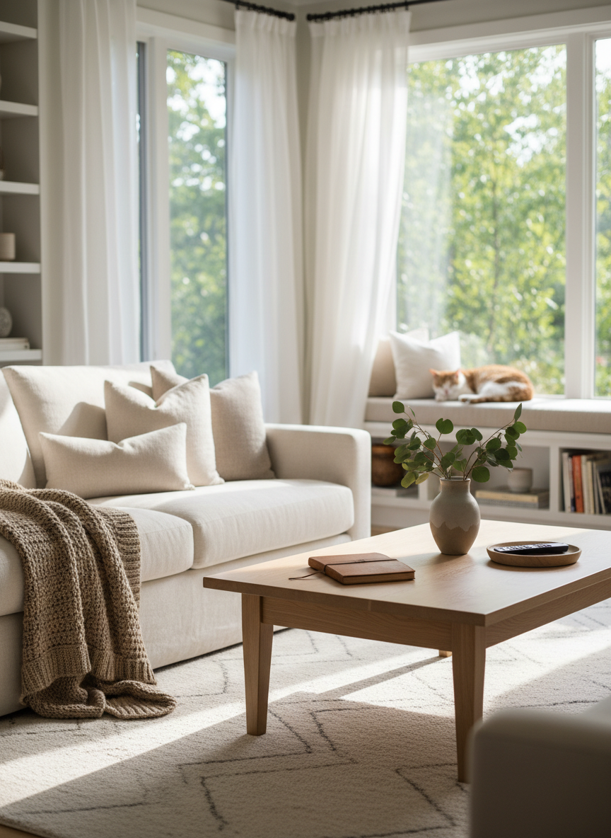 A comfortable living space designed for everyday life
